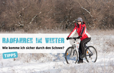 Radfahren Im Winter – Wie Komme Ich Sicher Durch Den Schnee ...