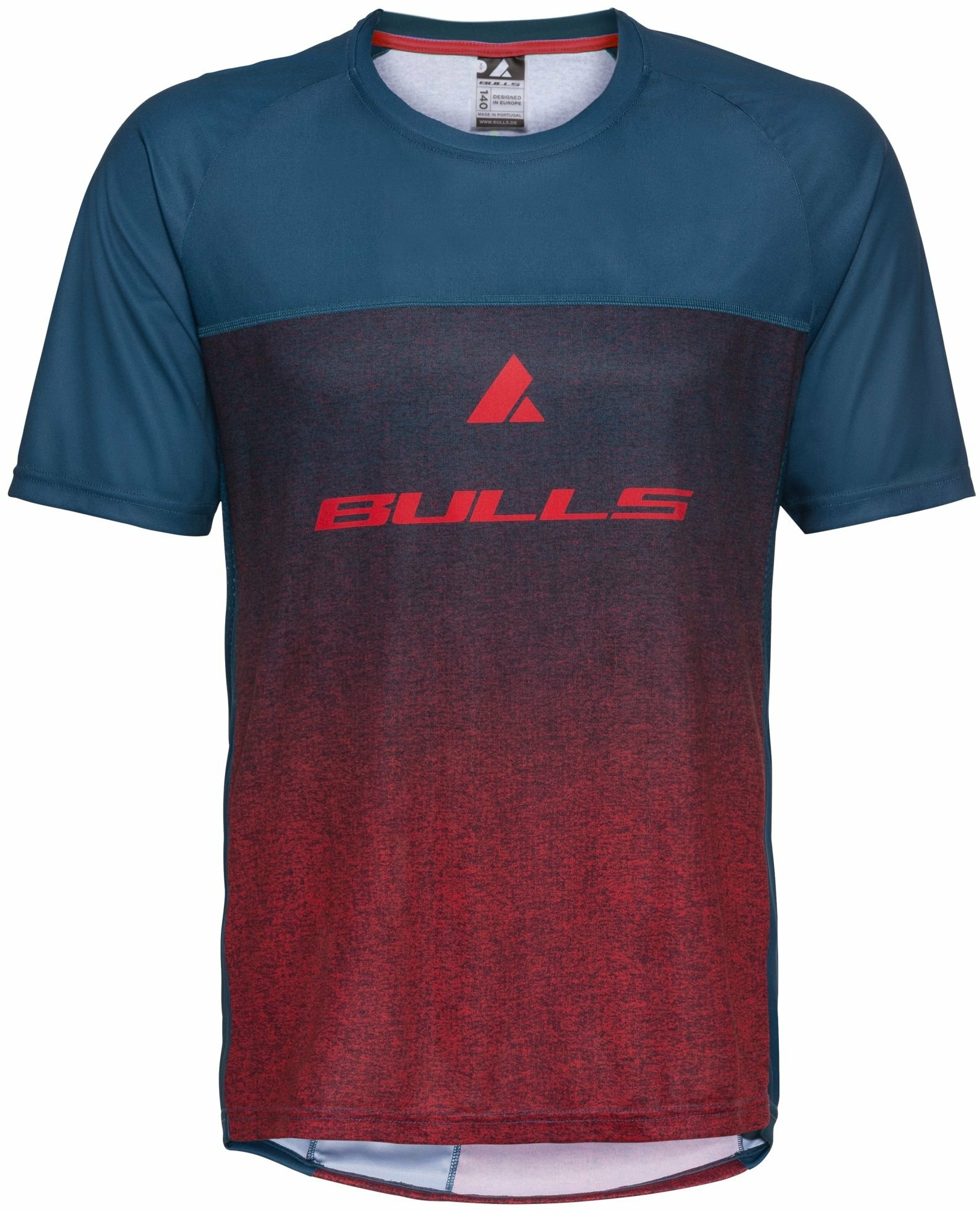 BULLS Kinder MTB Shirt Comox 2.0 Kids 164 red/petrol
