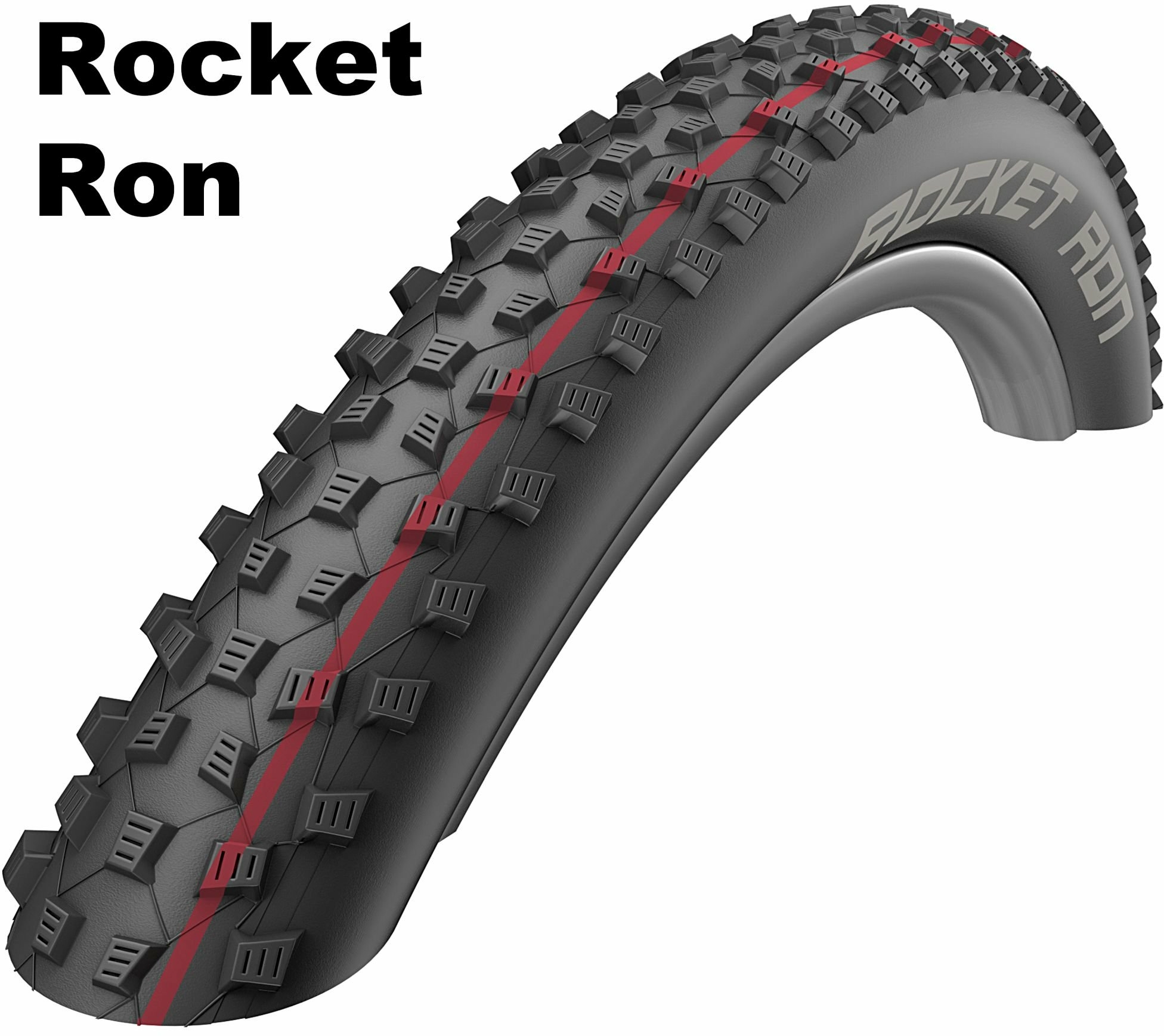 Schwalbe Evolution Line, Super Ground - TLE - E-25 - Faltreifen  HS 438 - 27,5 Zoll Rocket Ron (54-584) schwarz/schwarz