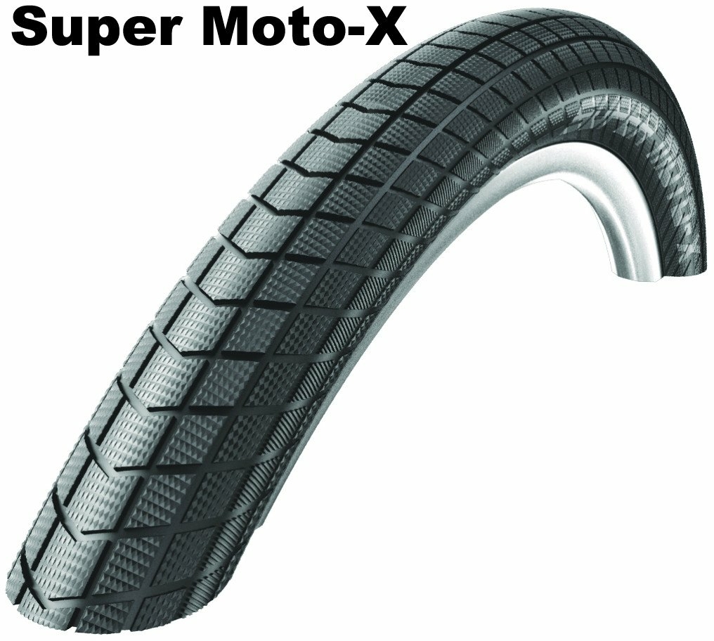 Schwalbe Performance Line - Dual Compound - Drahtreifen, 20 Zoll Super Moto X (62-406)