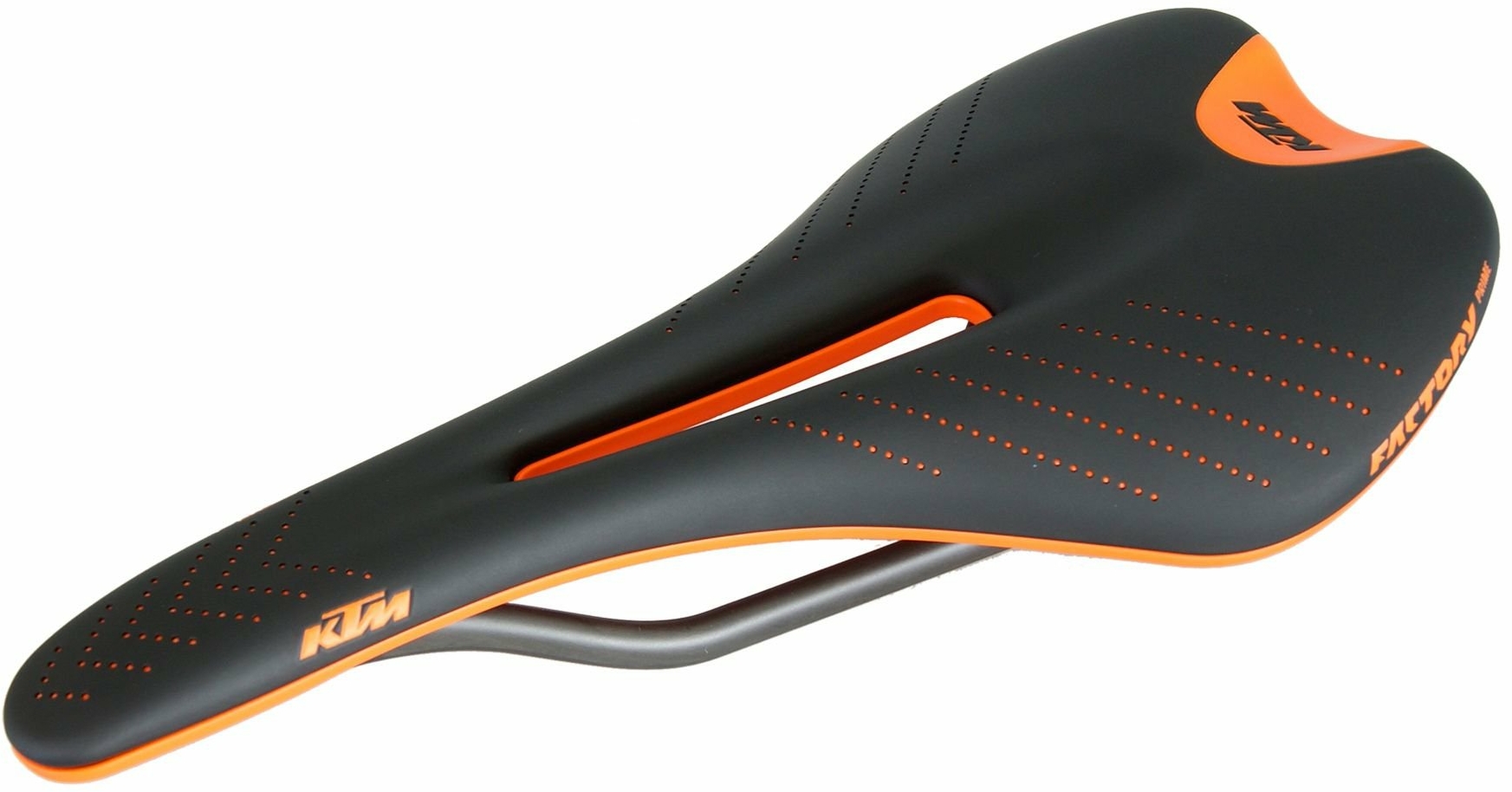 KTM Sattel Prime FREE CARBON 275 x 130 mm schwarz / orange