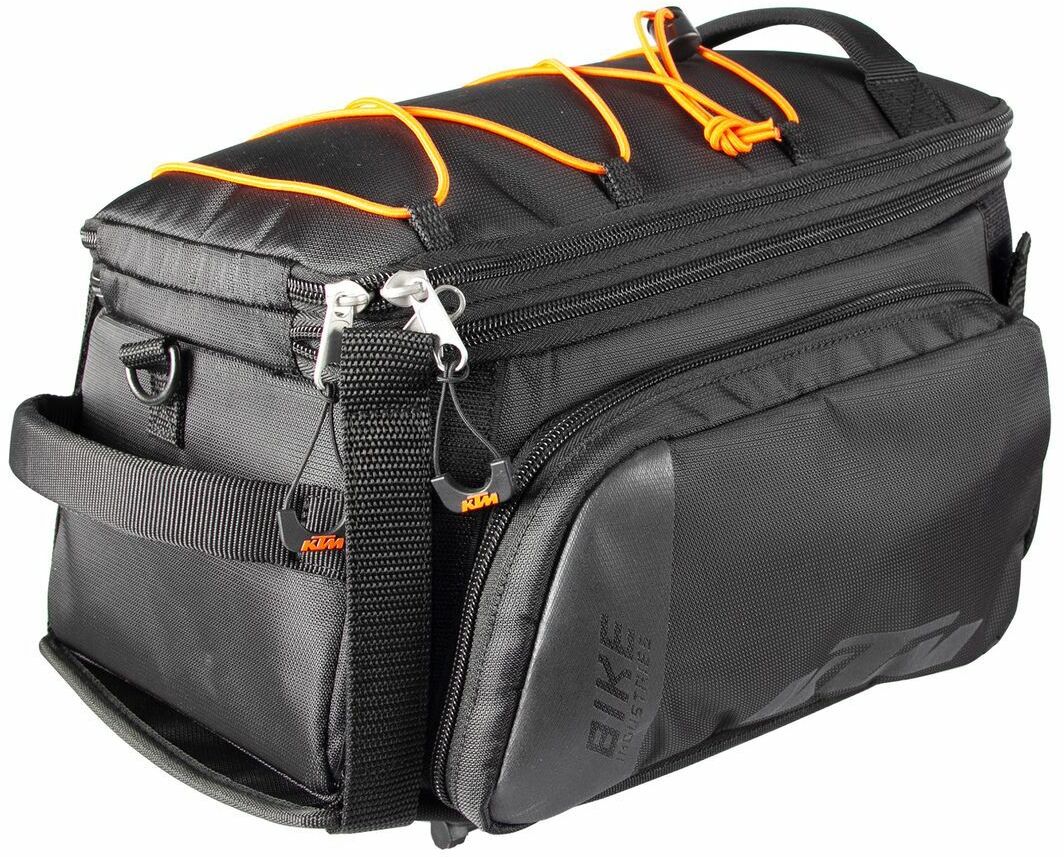 Fahrradteile/Koffer & Körbe: KTM  Sport Gepäckträgertasche Trunk Bag Strap 34x20x27 cm Schwarz