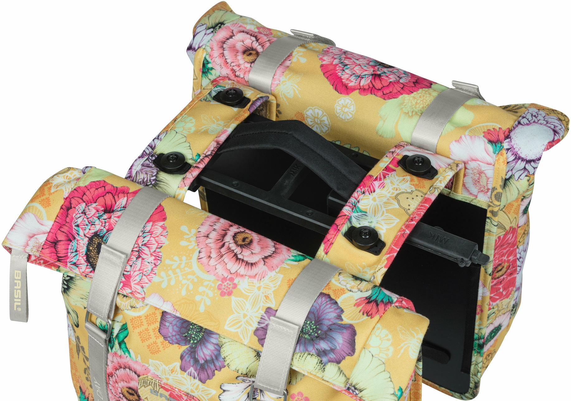 Basil Doppeltasche Bloom Field Double Pannier Bag