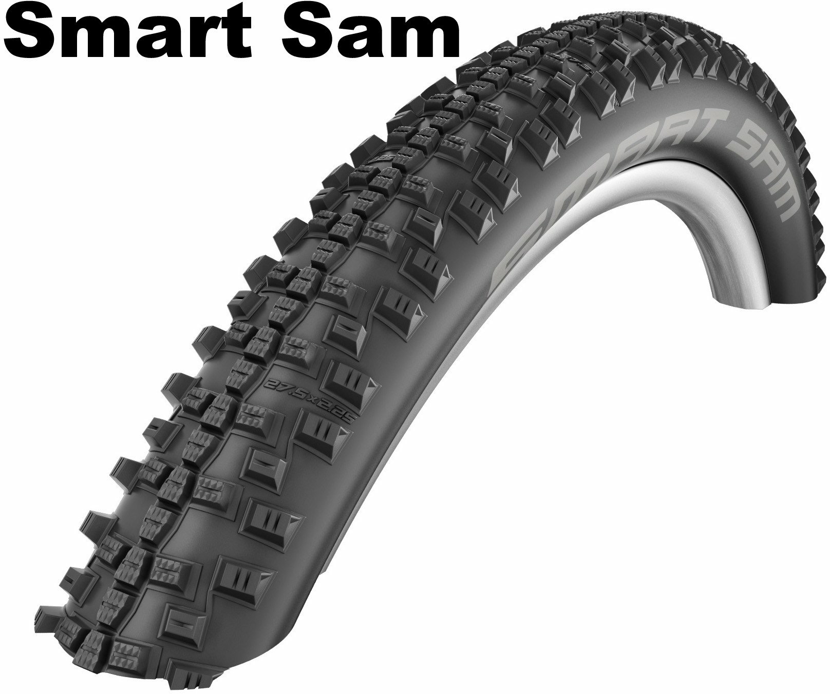 Schwalbe Performance Line - Performance- Drahtreifen, 26 Zoll Smart Sam (54-559) schwarz/schwarz