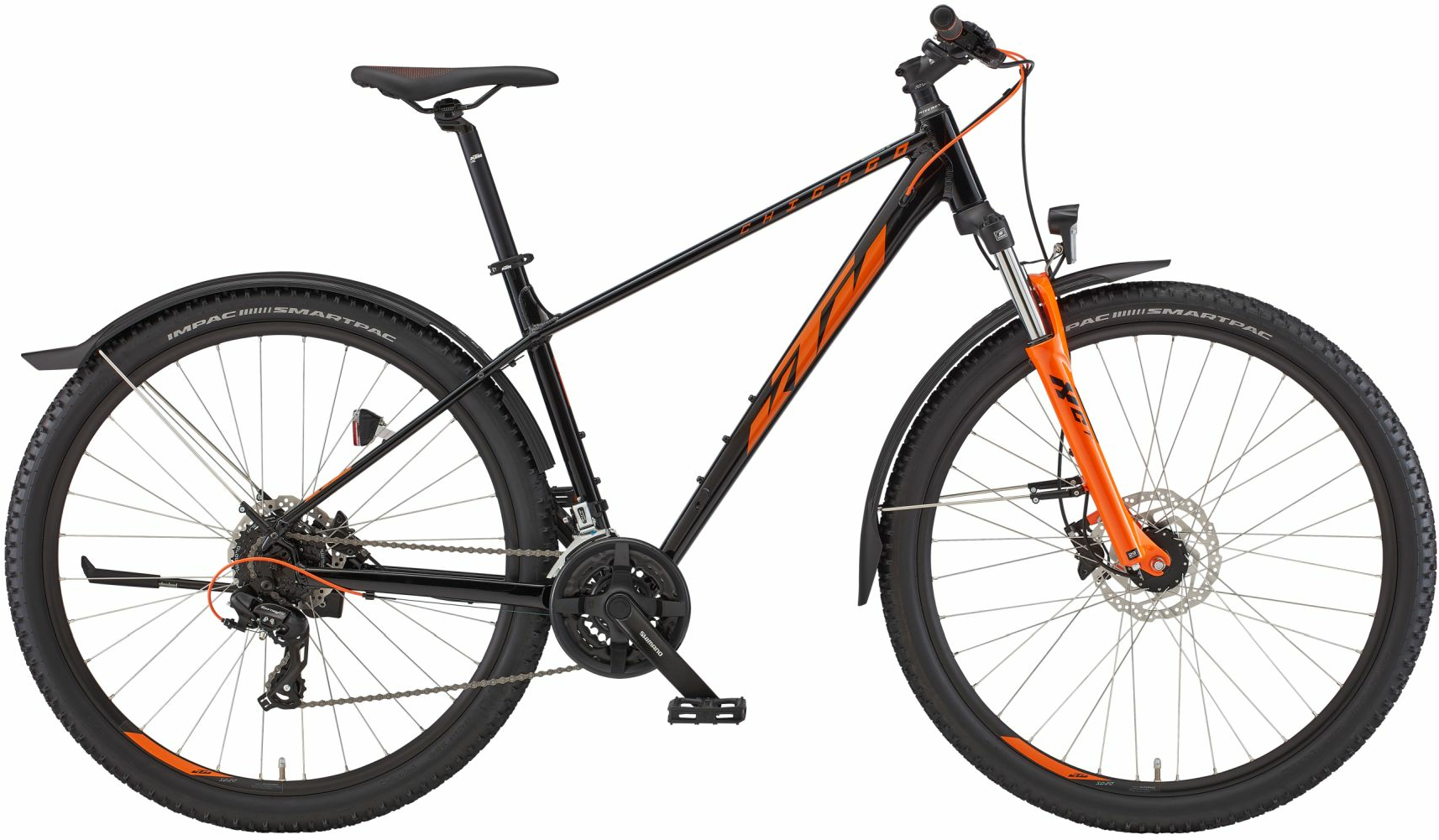 KTM CHICAGO STREET 27, 24 Gang Kette, Herrenfahrrad, Diamant, Modell 2022/2023, 27,5 Zoll