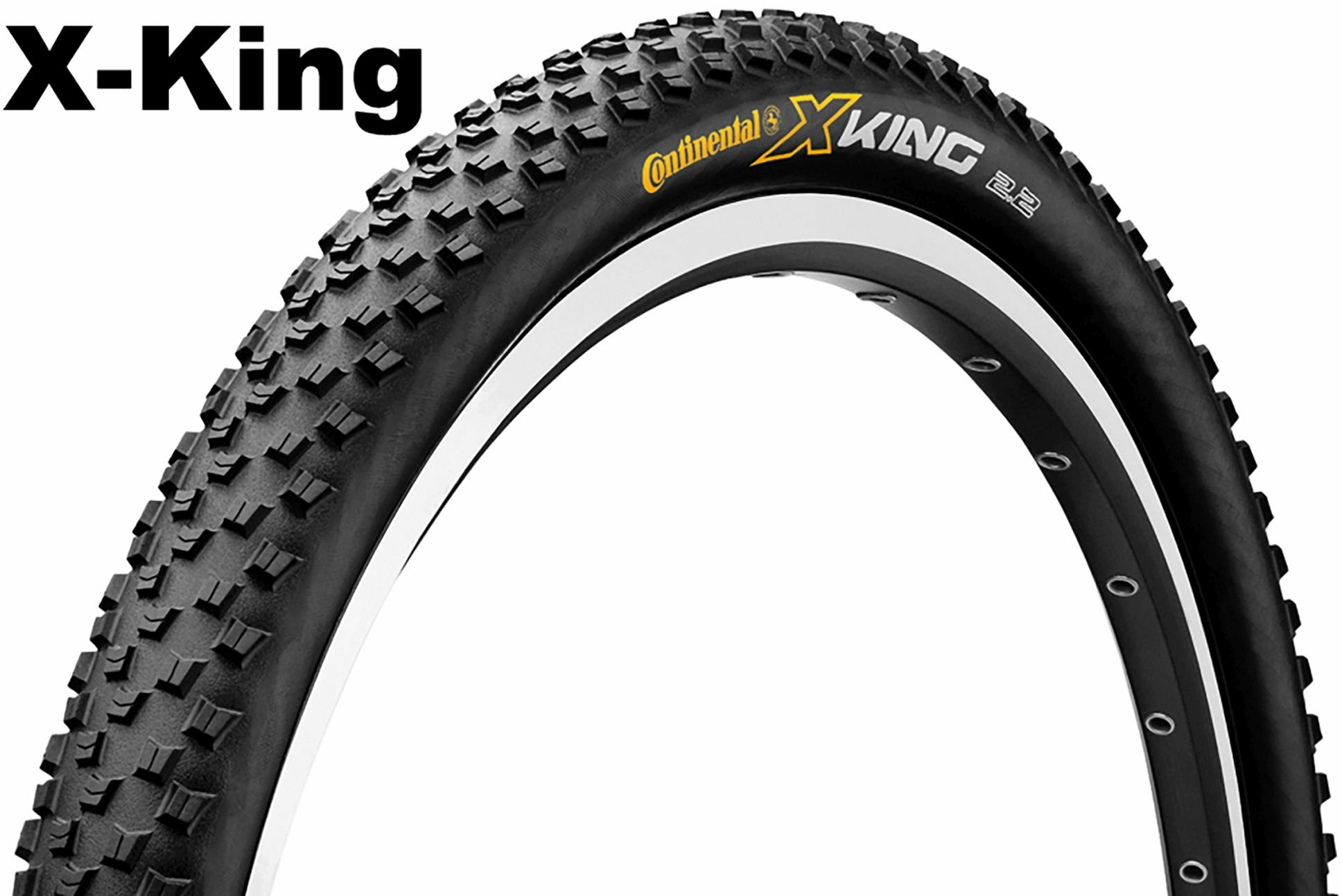 Fahrradteile/Bereifung: Continental  PureGrip Compound - ShieldWallSystem - 26 Zoll Cross King (55-559) 