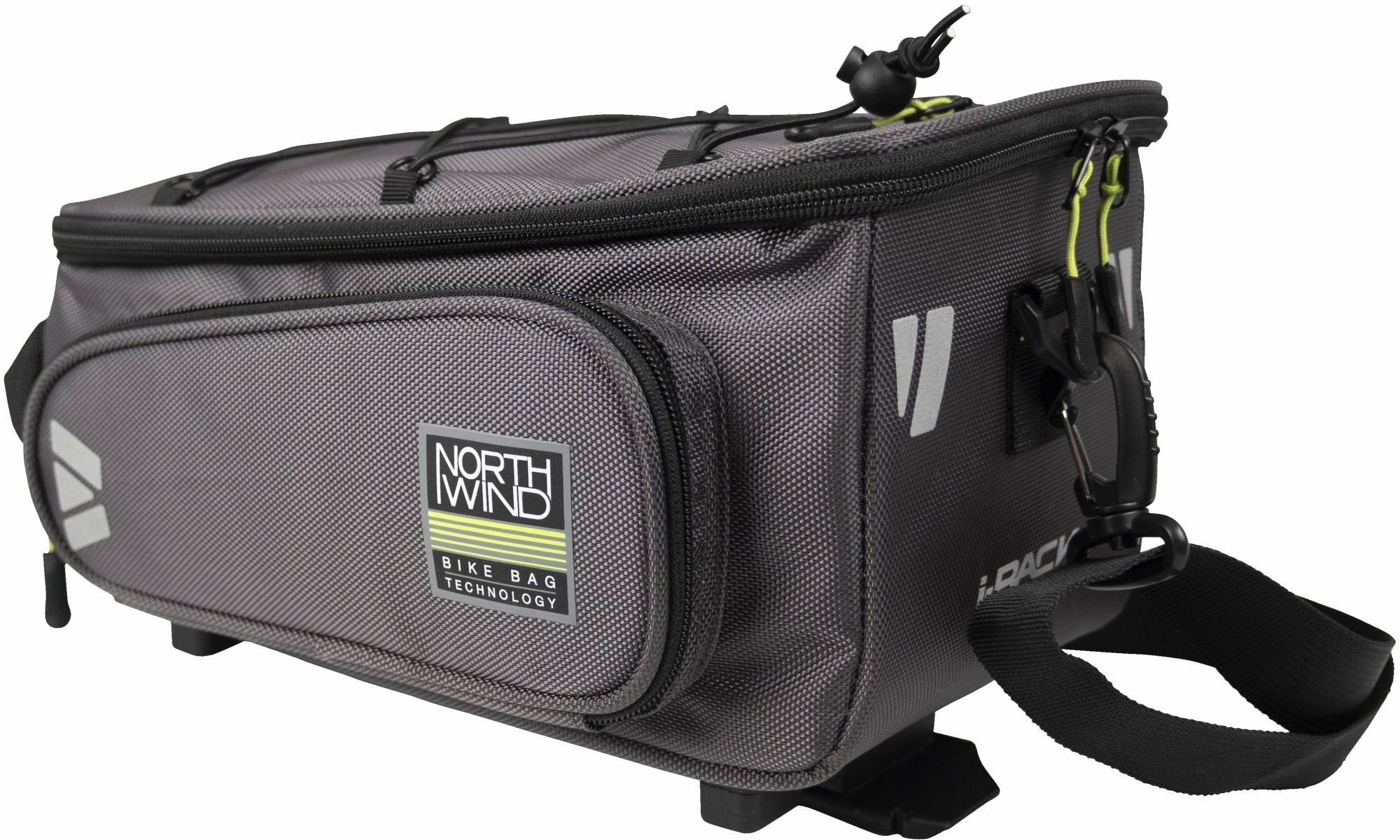 Northwind Gepäckträgertasche Smartbag Classic 2.0 i-Rack II (grau)