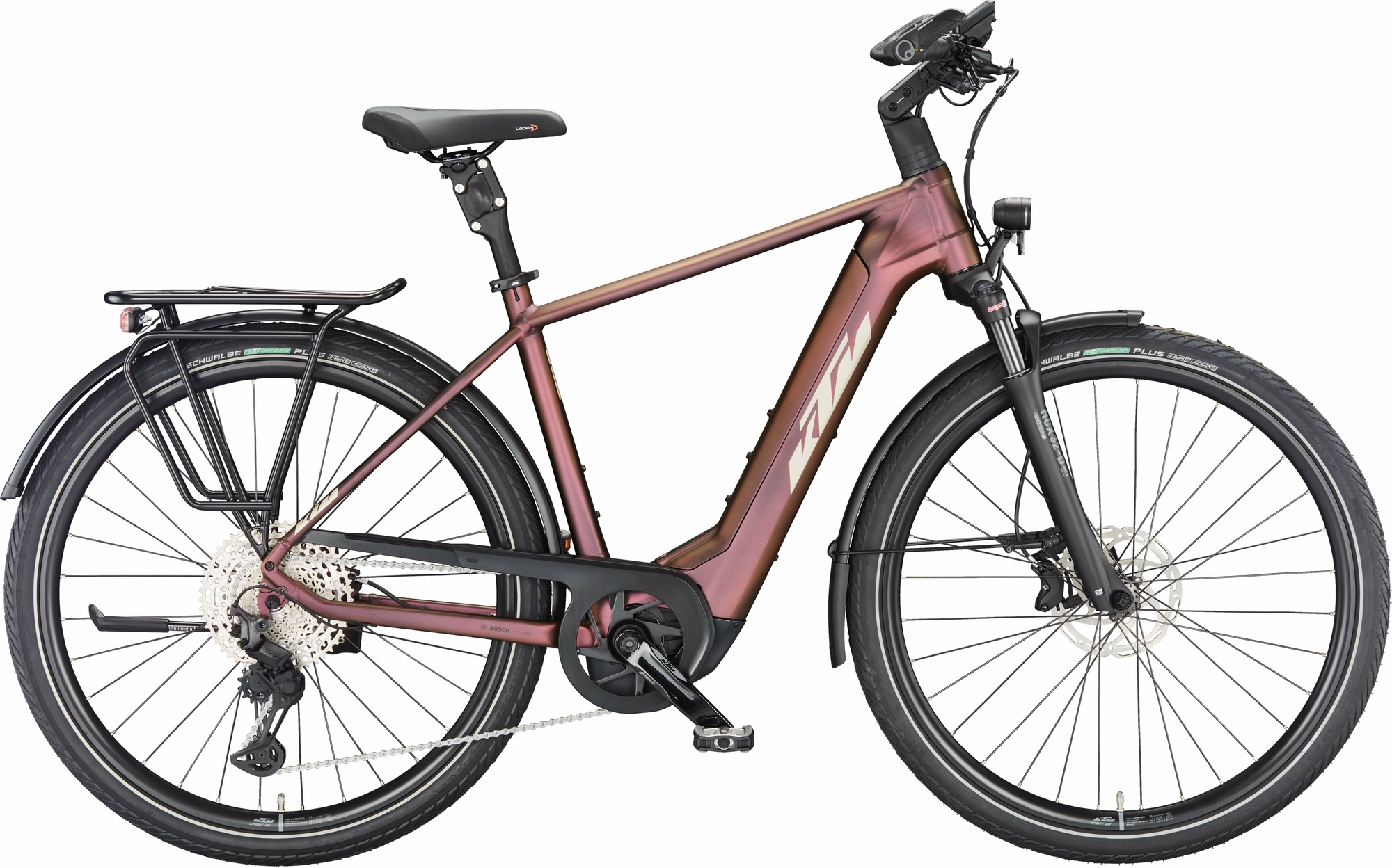 KTM MACINA STYLE 720 (750 Wh), 11 Gang Kettenschaltung, Herrenfahrrad, Diamant, Modell 2024, 28 Zoll 60 cm sunset matt (