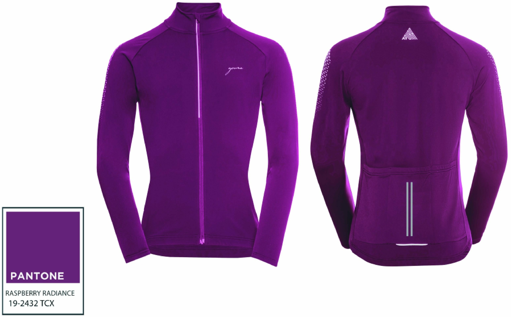 Apura Damen Langarmtrikot Outono XS berry