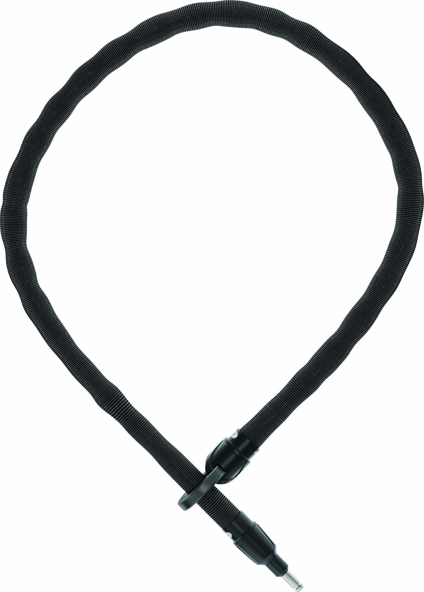 Abus Einsteckkette ACH IVY (6KS/130/sw) schwarz