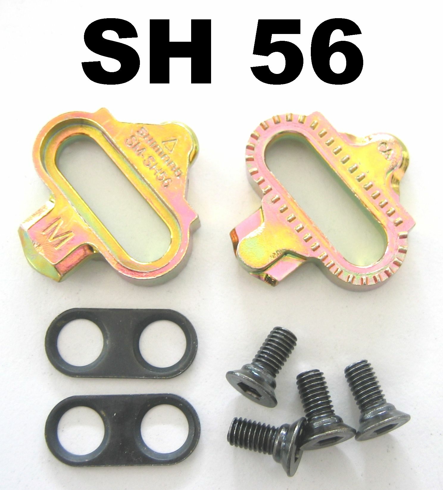 Shimano SM-SH56 Paar SPD multi ohne Platte Schuhplatten schwarz