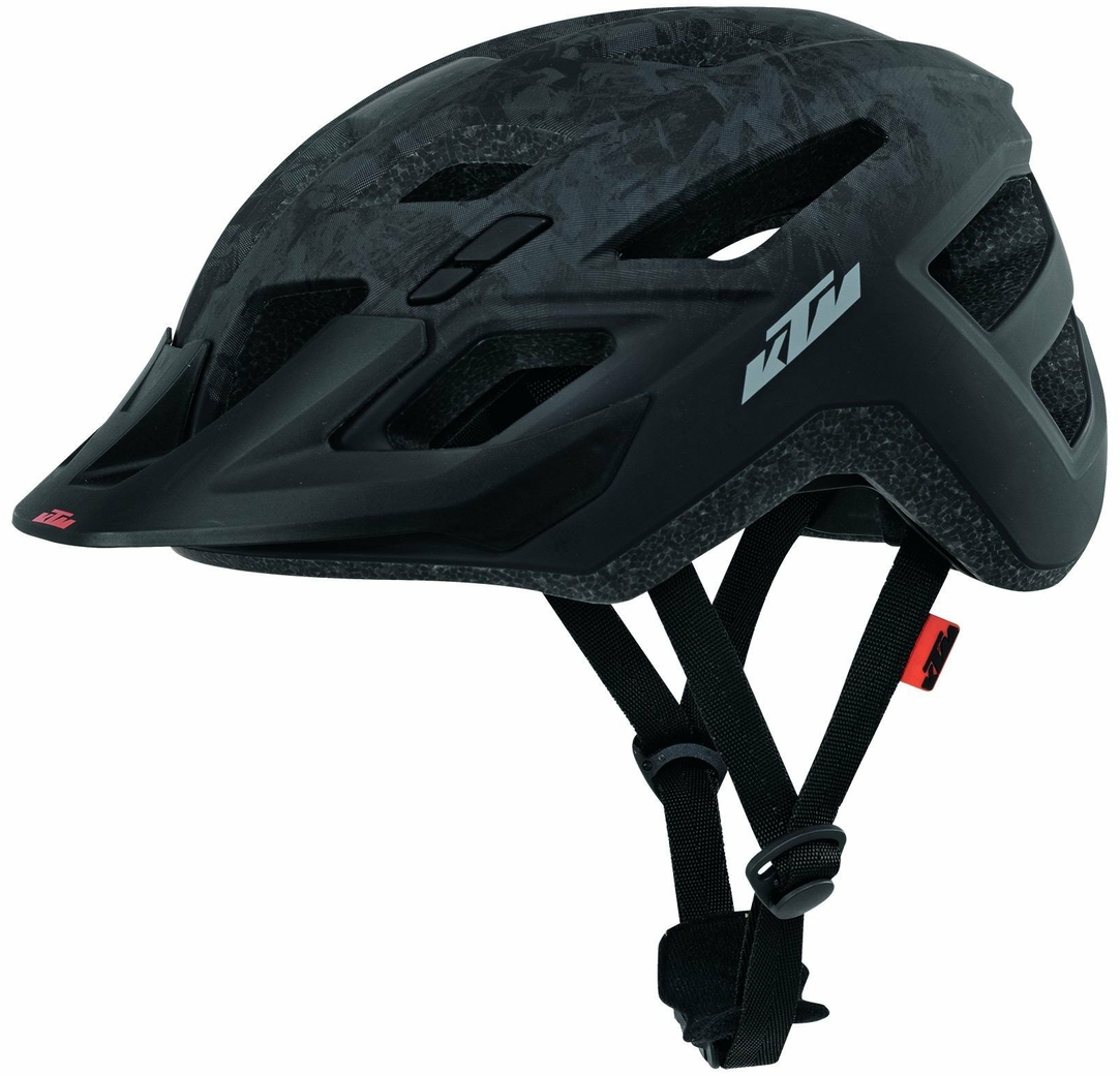 KTM Fahrradhelm Factory Enduro SMART Helmet 54-58 cm black matt / grey matt