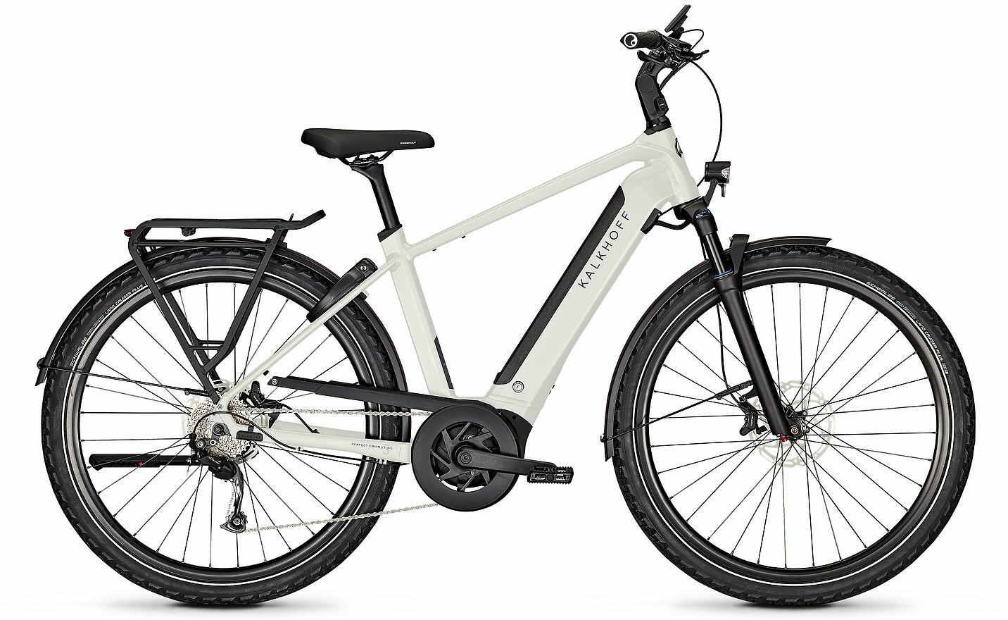 Kalkhoff ENDEAVOUR 5.B MOVE+ (625 Wh), 9 Gang Kettenschaltung, Herrenfahrrad, Diamant, Modell 2023, 29 Zoll 58 cm lightg