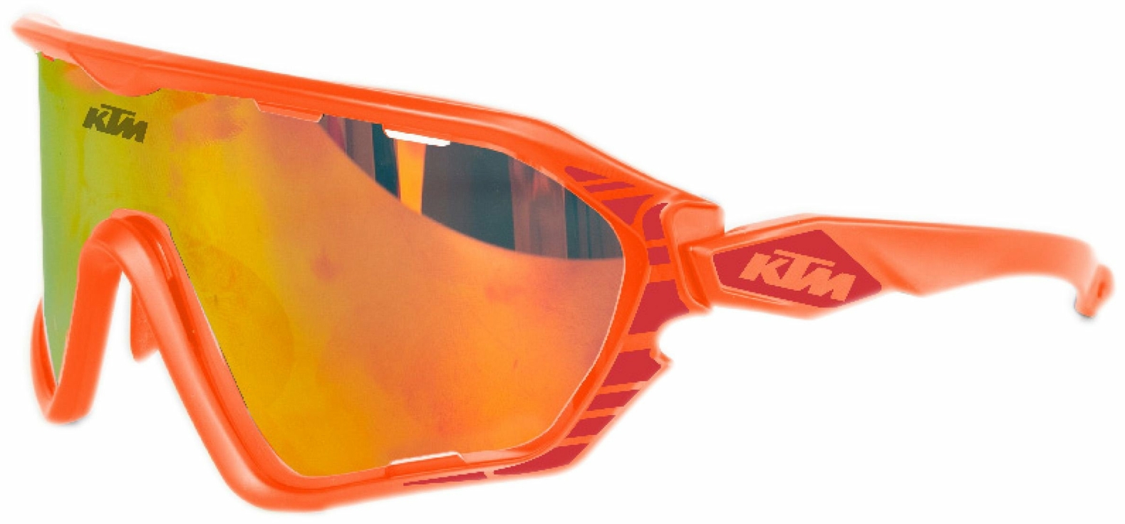 KTM Fahrradbrille Factory Team Sunglasses one size bright red / dark red