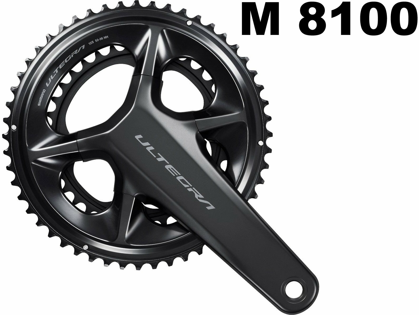 Shimano Kurbelradgarnitur Ultegra (R8100-12 52-36x172,5)