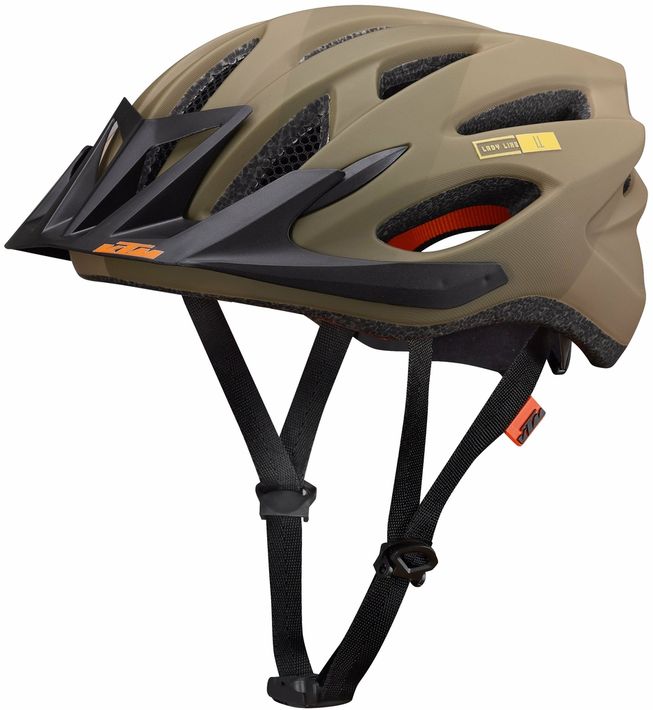 KTM Helmet Lady Line 54-58 cm olive matt