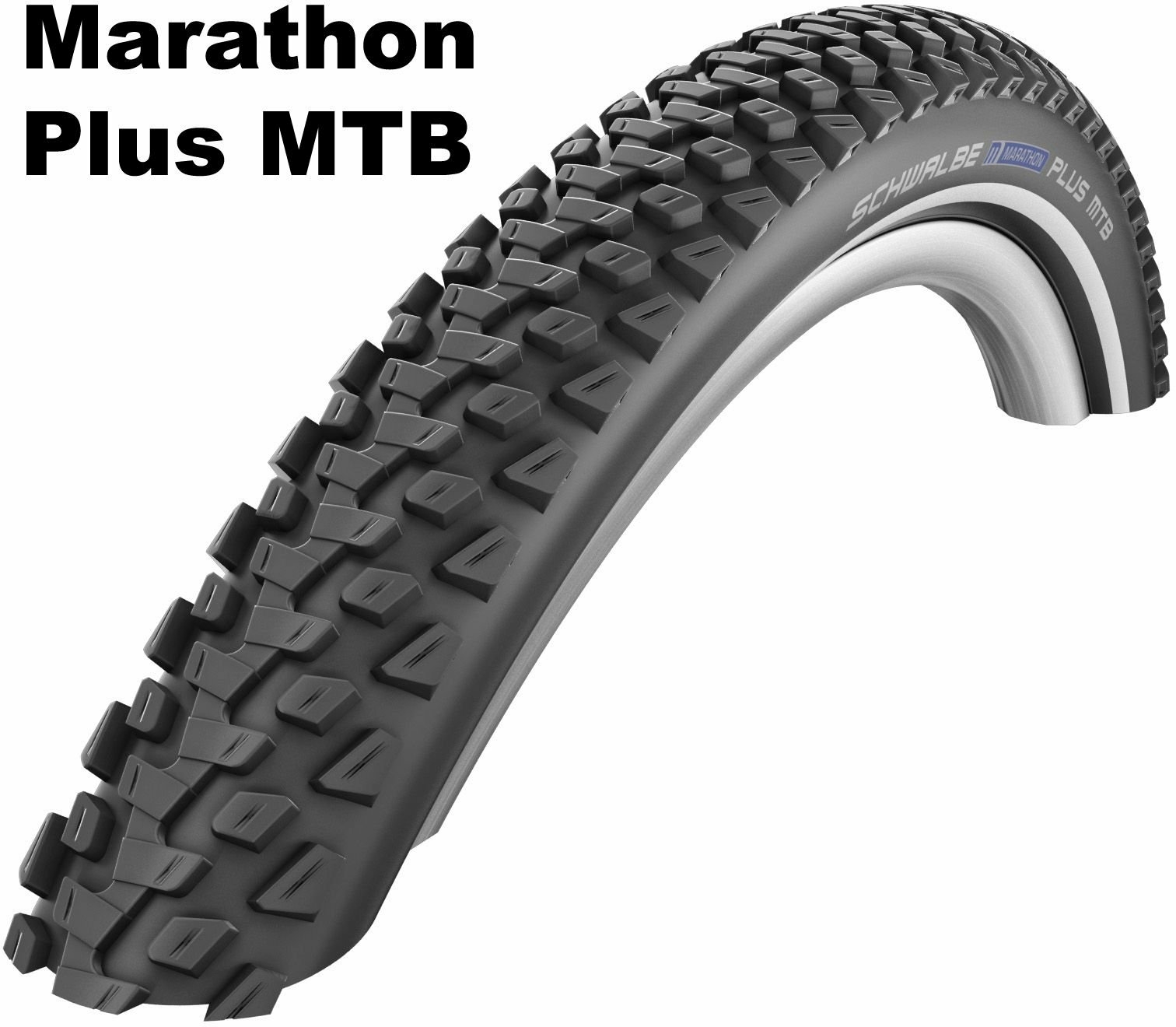 Schwalbe Performance Line - SmartGuard,27,5&quot; Marathon Plus MTB 54-584 schwarz/schwarz