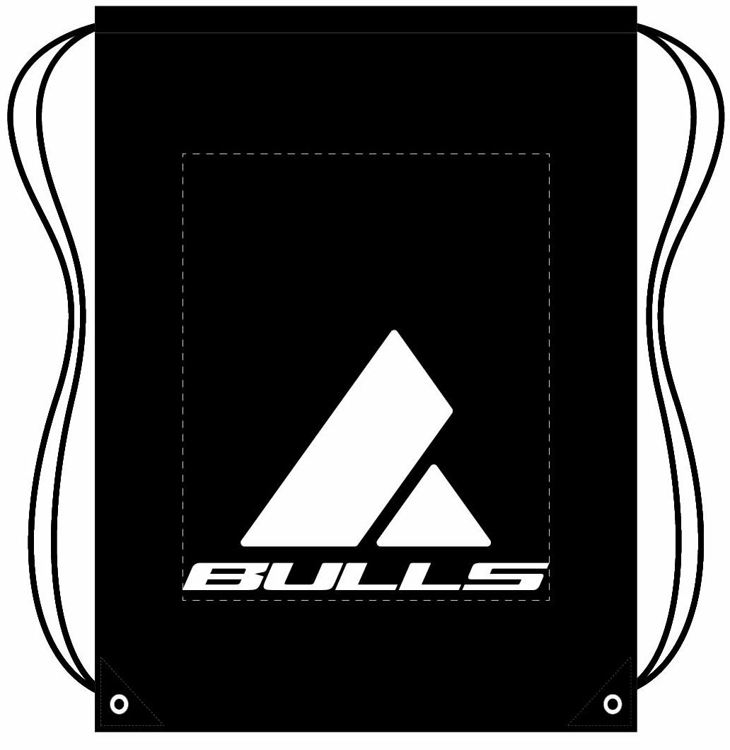 BULLS Sportbeutel Gymbag Schwarz