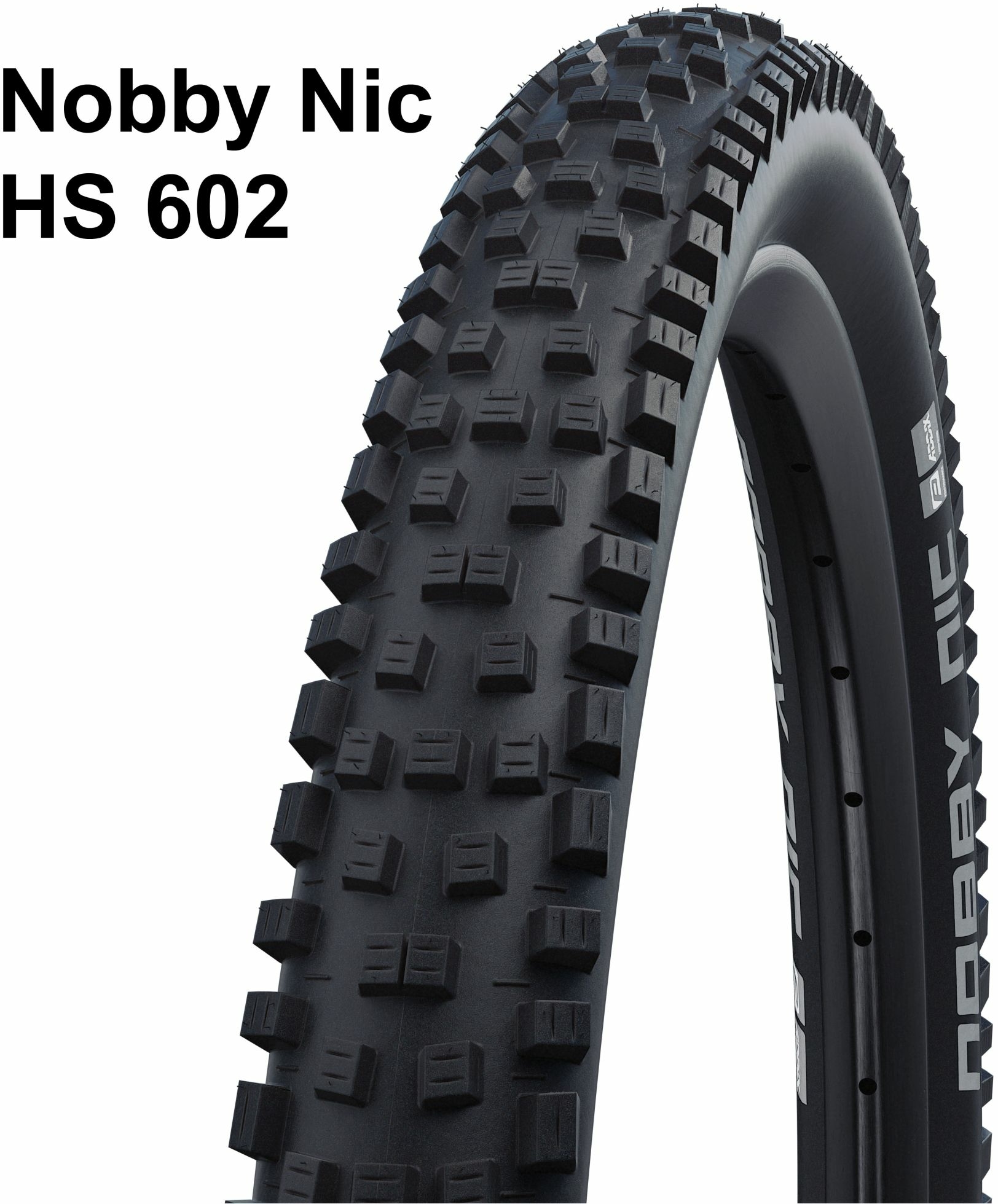 Schwalbe Performance Line, Addix - Faltreifen - 27,5 Zoll Nobby Nic (62-584) schwarz/schwarz