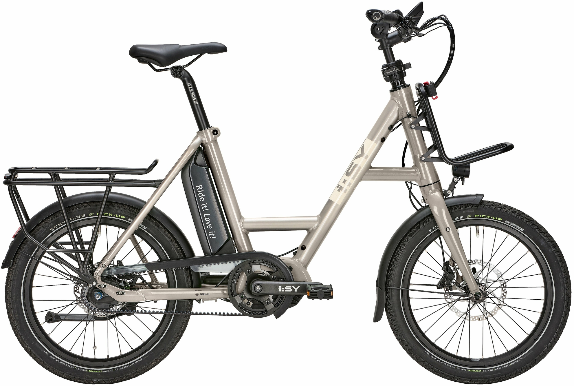 i:SY XXL R14 ZR, 14 Gang Nabenschaltung, Unisexfahrrad, Compact, Modell 2022, 20 Zoll