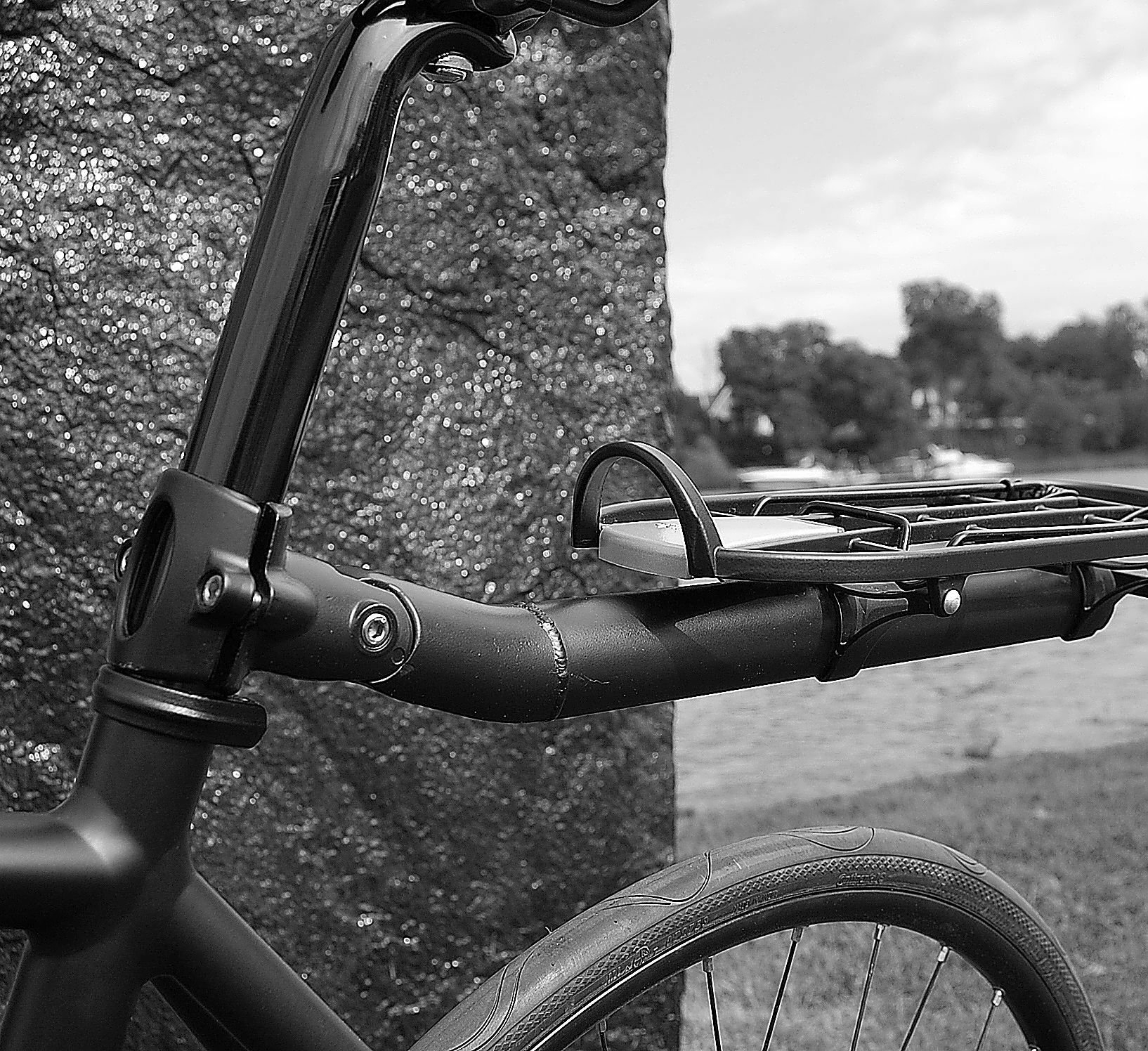 atranvelo Sattelstützgepäckträger Active Seatpost, 25-36mm, 10 KG