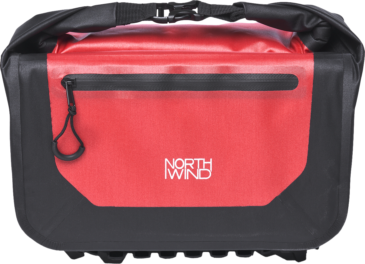 Northwind Gepäckträgertasche Trunkbag One4All red / black