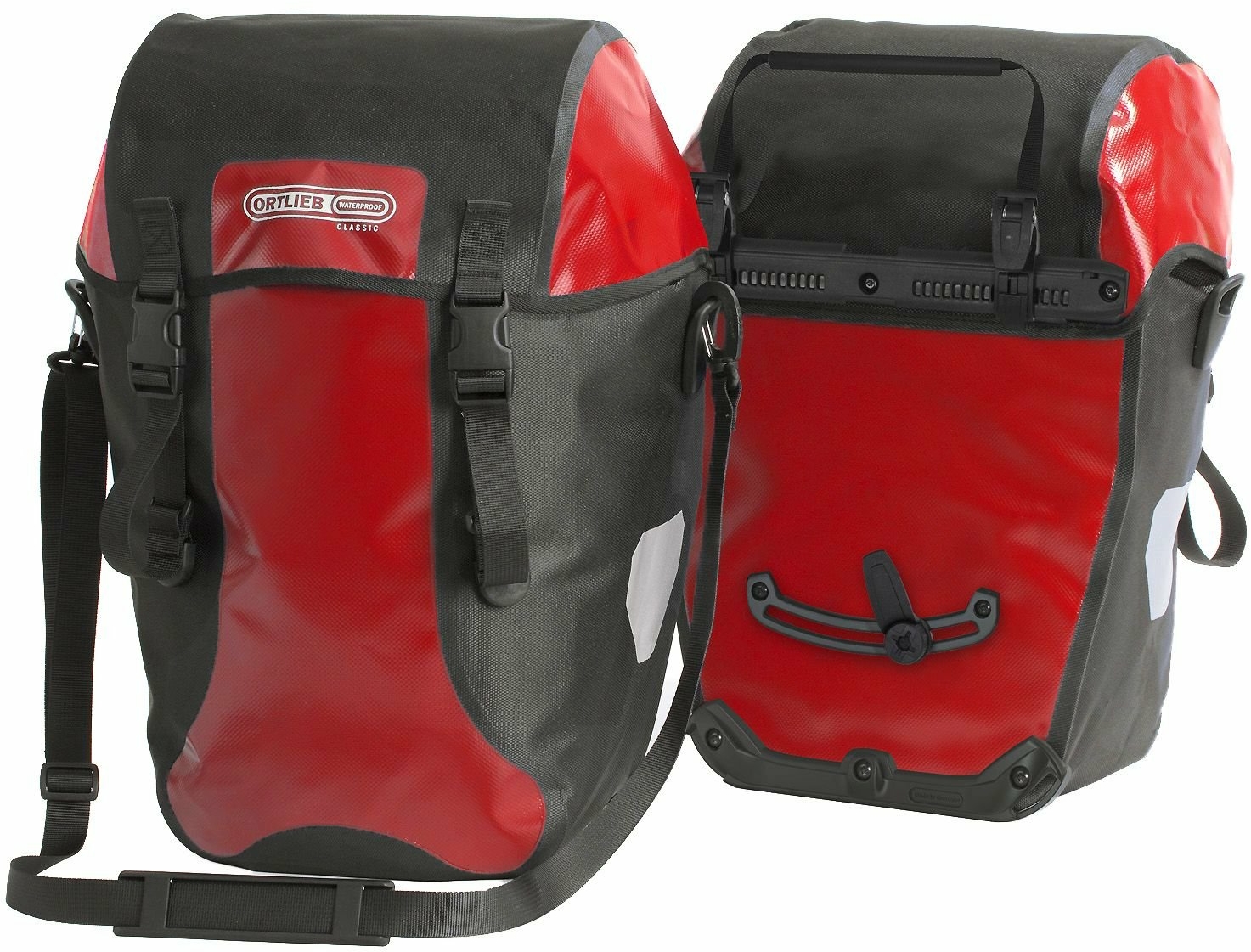 ORTLIEB Seitentaschen Paar Bike-Packer Classic (2x)20 Liter red - black