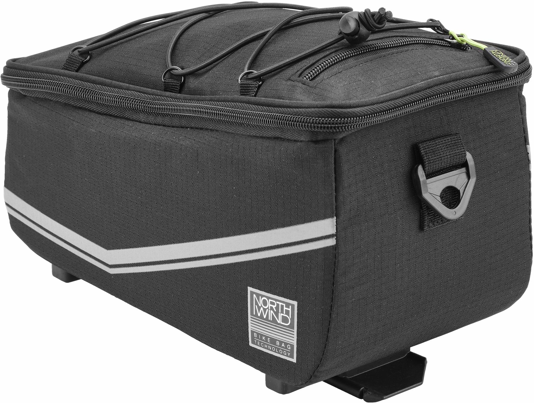 Northwind Gepäckträgertasche Pure 2.0 i-Rack II (schwarz)