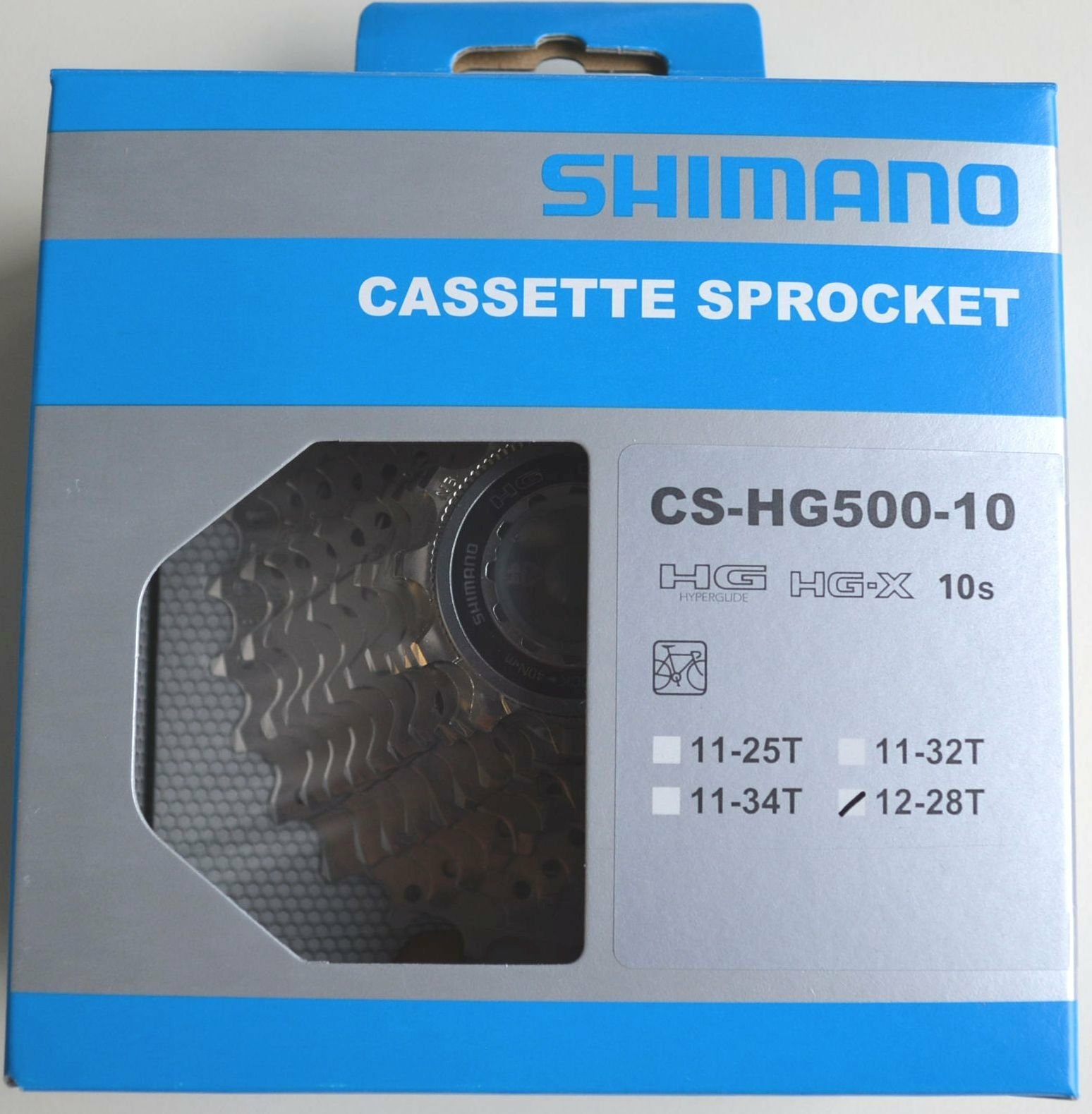 Shimano CS-HG500-10 Kassette 12-28 Zähne