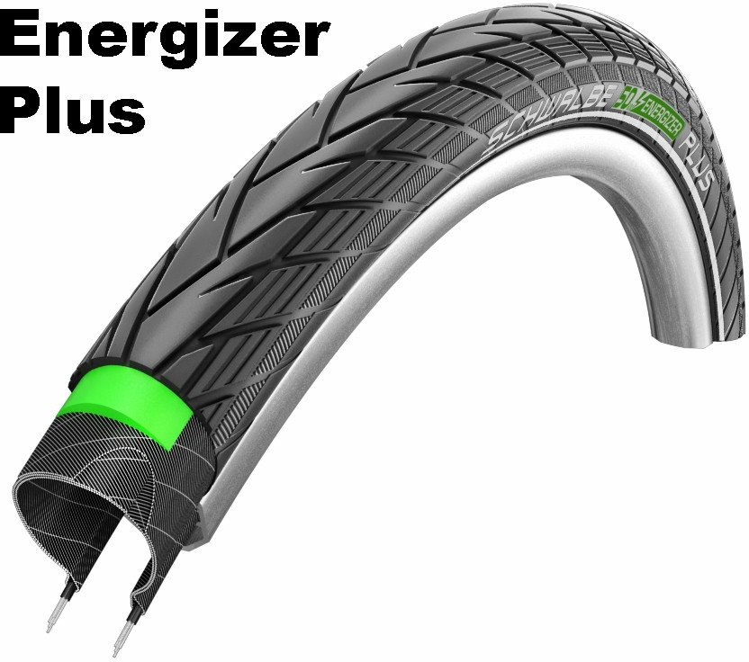 Schwalbe Performance Line - Green Guard- Drahtreifen, 26 Zoll Energizer Plus (47-559)