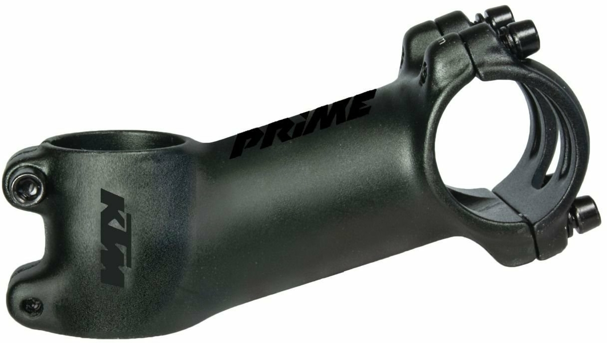 KTM Prime Stem +/- 17° titan bolts 90 mm, 31,8 mm matt black / black shiny