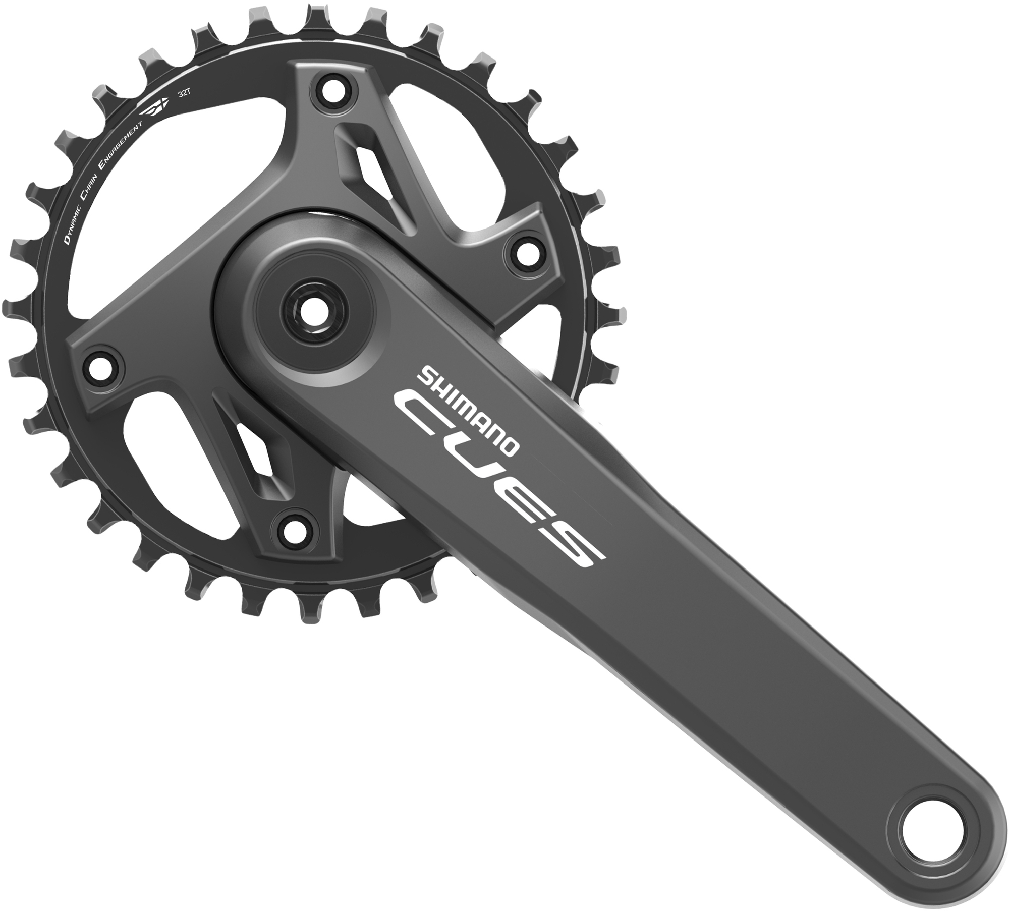 Shimano Kettenradgarnitur FC-U6000-1 Schwarz