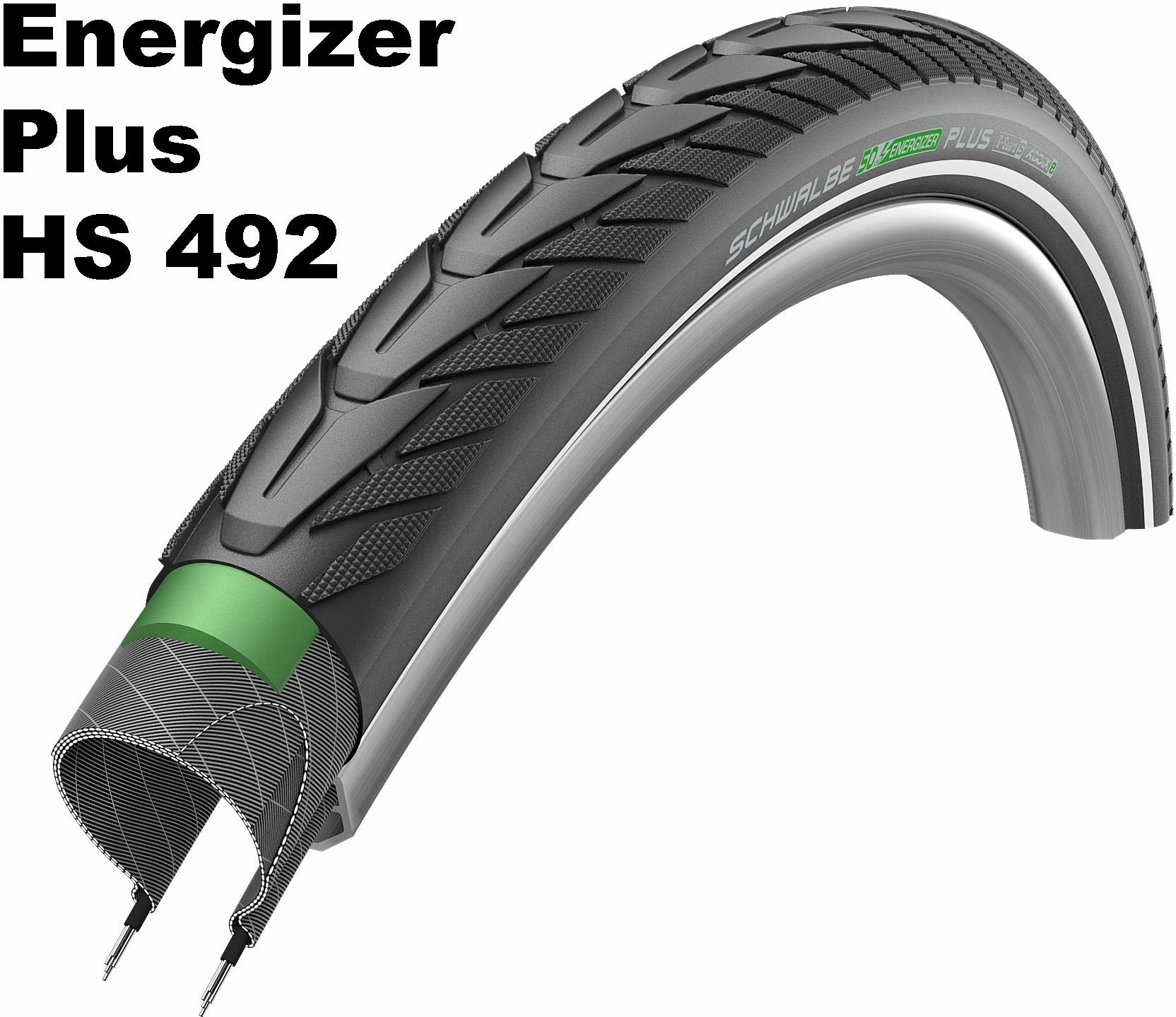 Schwalbe Performance Line - GreenGuard,28" Energizer Plus 37-622
