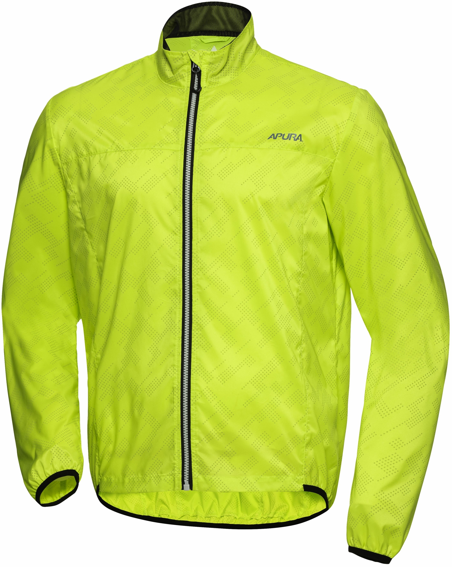 Apura Windjacke Vento reflective limegreen