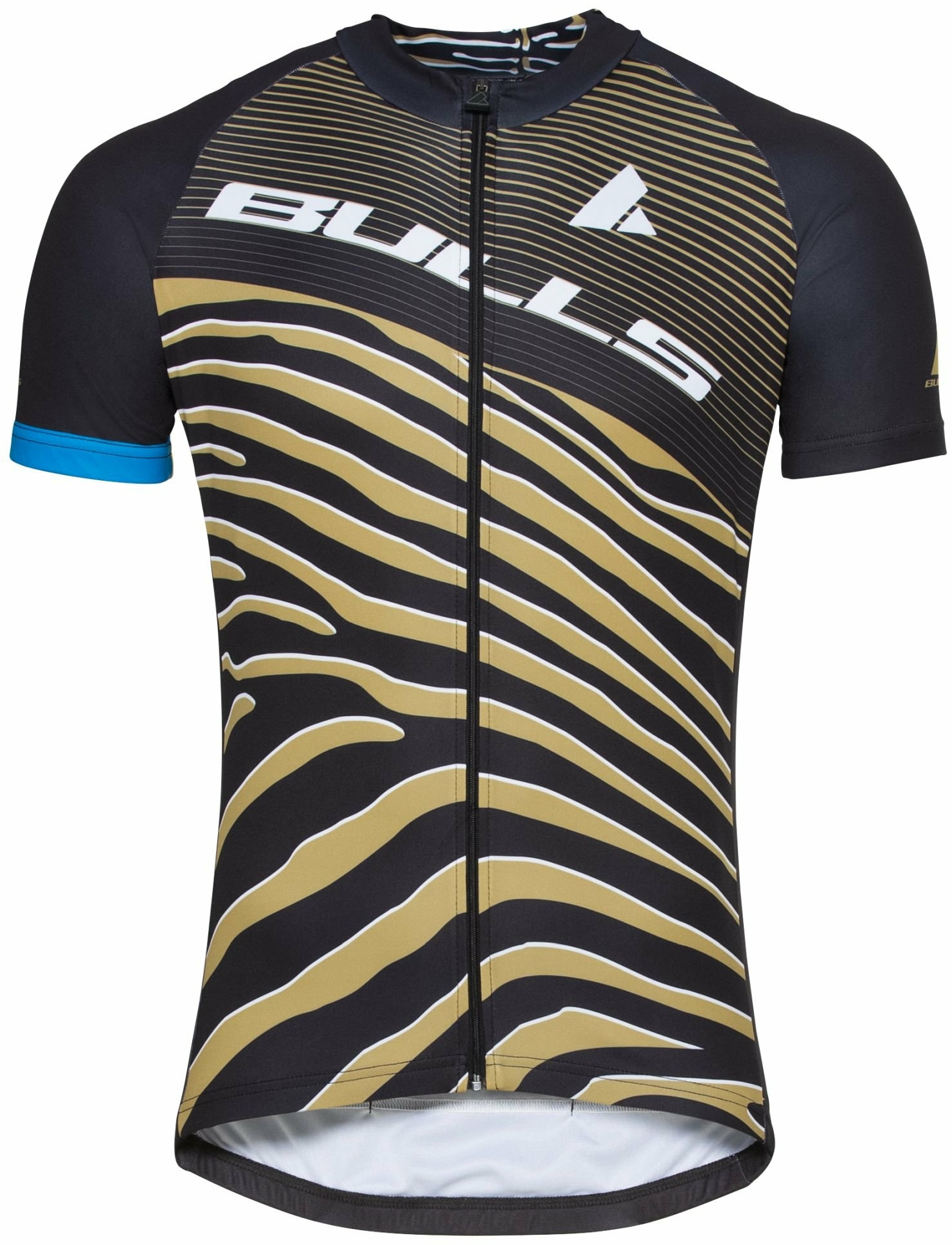 BULLS Trikot Zebra 3XL schwarz/gold