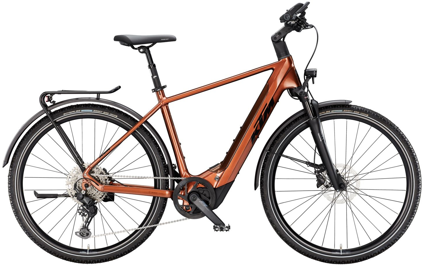 KTM MACINA CROSS CX 820 LFC, 10 Gang Kettenschaltung, Herrenfahrrad, Diamant, Modell 2025, 28 Zoll 60 cm terra (black+or