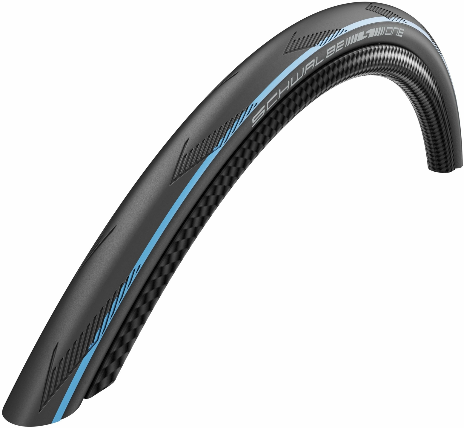 Schwalbe R 462a One s/bl-Strips pl fal tt 25-622 One HS 462 a Tube Type blau-schwarz-blau/schwarz