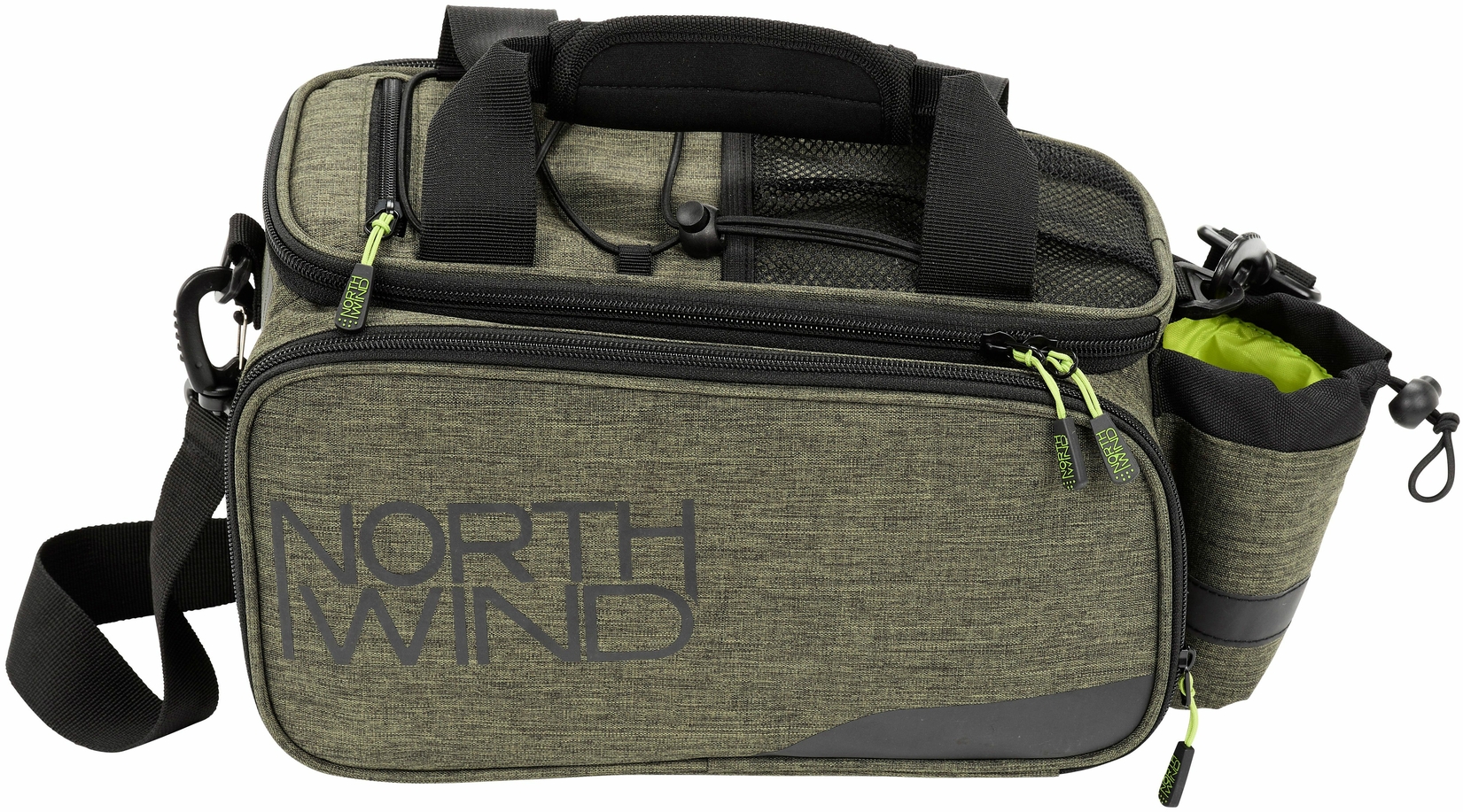 Northwind Gepäckträgertasche Smartbag Touring MonkeyLoad-T khaki/lime