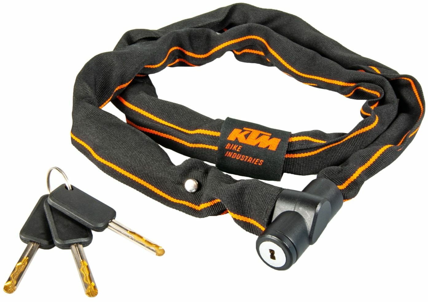 KTM Kettenschloss Pro Chain Lock Key black / orange