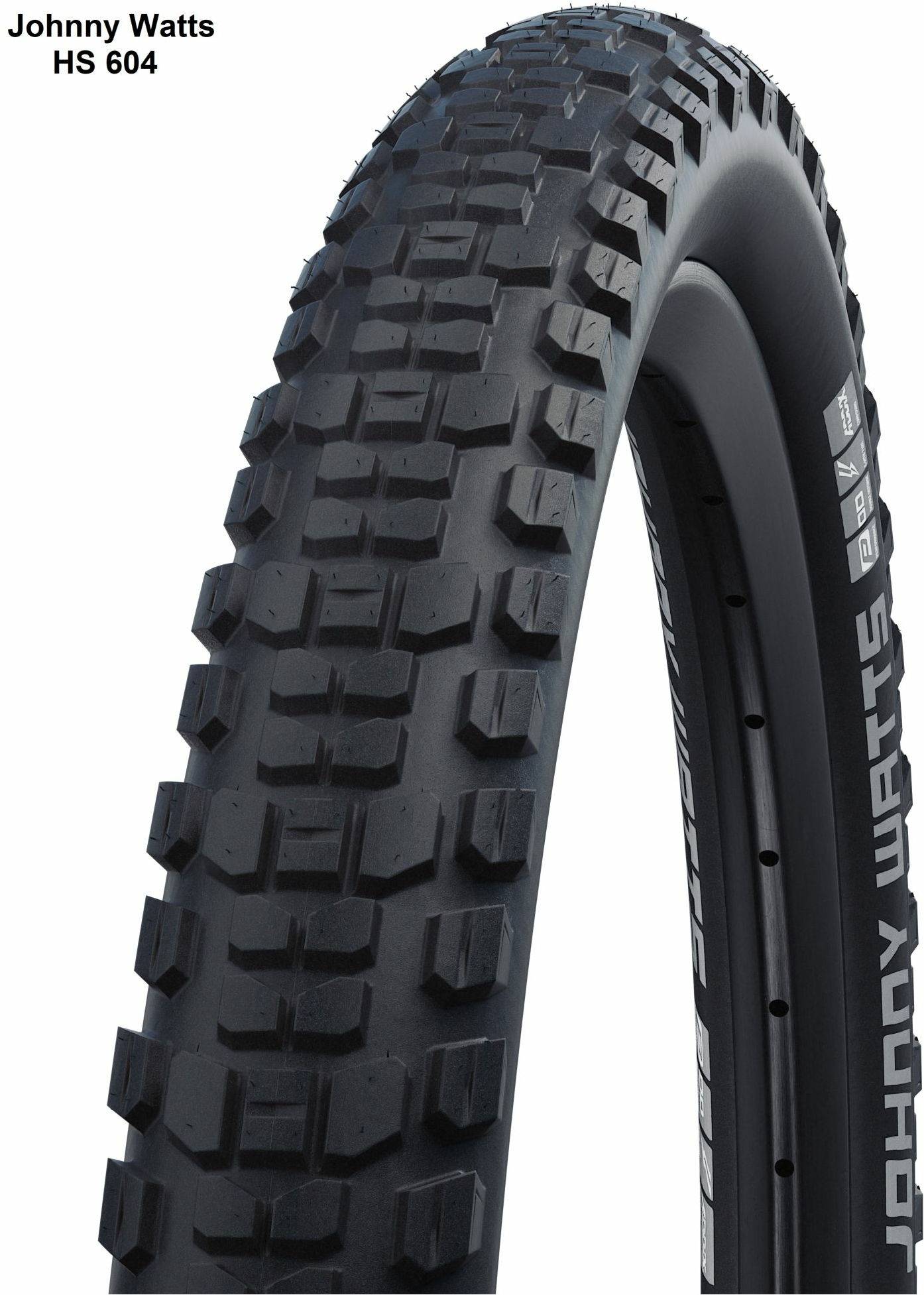 Schwalbe Performance Line, DD, RaceGuard - E-50 - Tube - Faltreifen HS 604 - 27,5 Zoll Johnny Watts (65-622) schwarz/sch