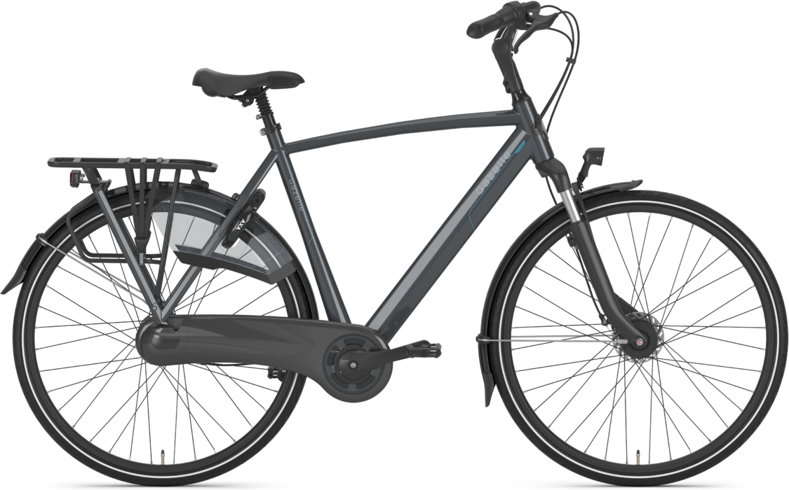 Gazelle Orange C7+, 7 Gang Nabenschaltung, Herrenfahrrad, Diamant, Modell 2024, 28 Zoll 49 cm anthracite greygloss