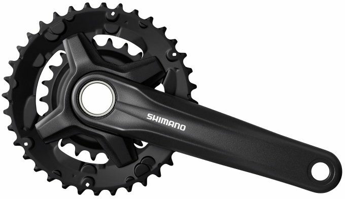 Shimano KRG MT210-9 36-22x175 2PC FC-MT210-2 schwarz