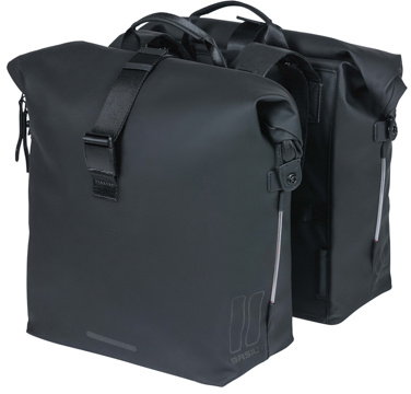 Basil Doppeltasche SOHO Double Bag Nordlicht Schwarz