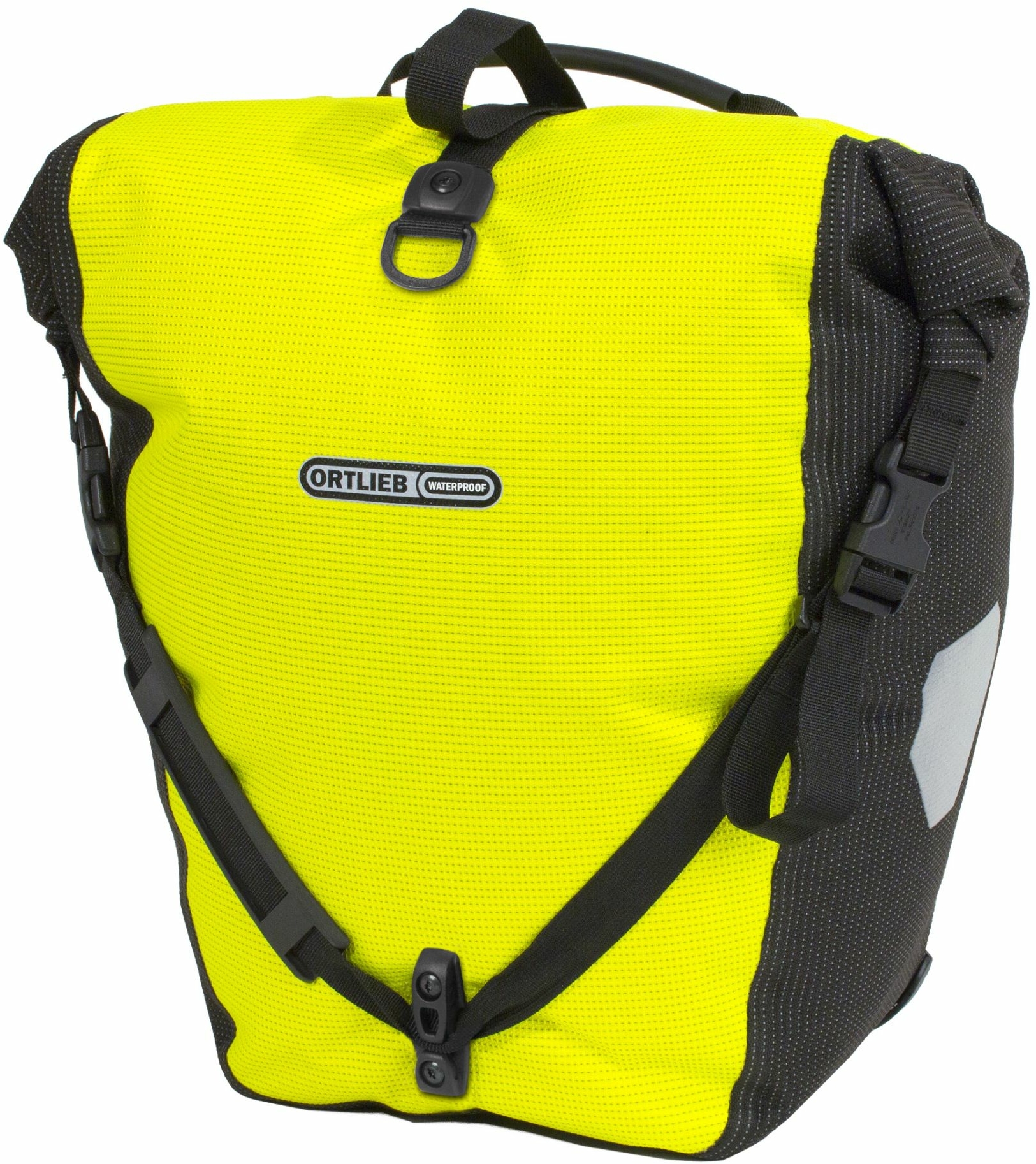 ORTLIEB Seitentaschen Einzel Back-Roller High Visibility QL2.1 35+4L neon yellow - black reflective