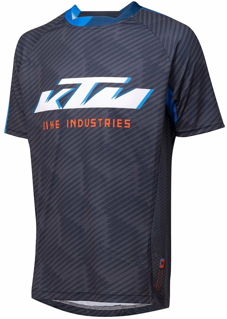 KTM Shirt shortsleeve Factory Enduro XL grey/blue