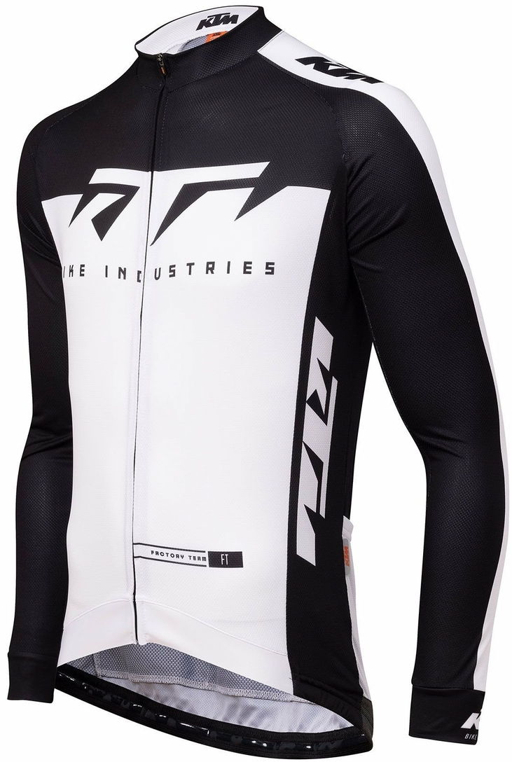 KTM Jersey longsleeve spring Factory Team L black/white