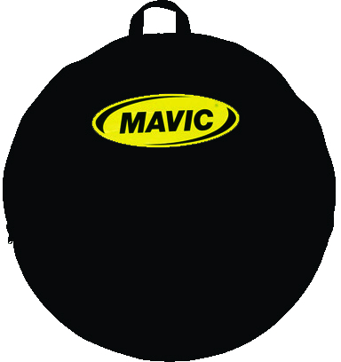 Zubehör/Koffer & Körbe: Mavic  Laufrad-Tasche Rennrad Schwarz