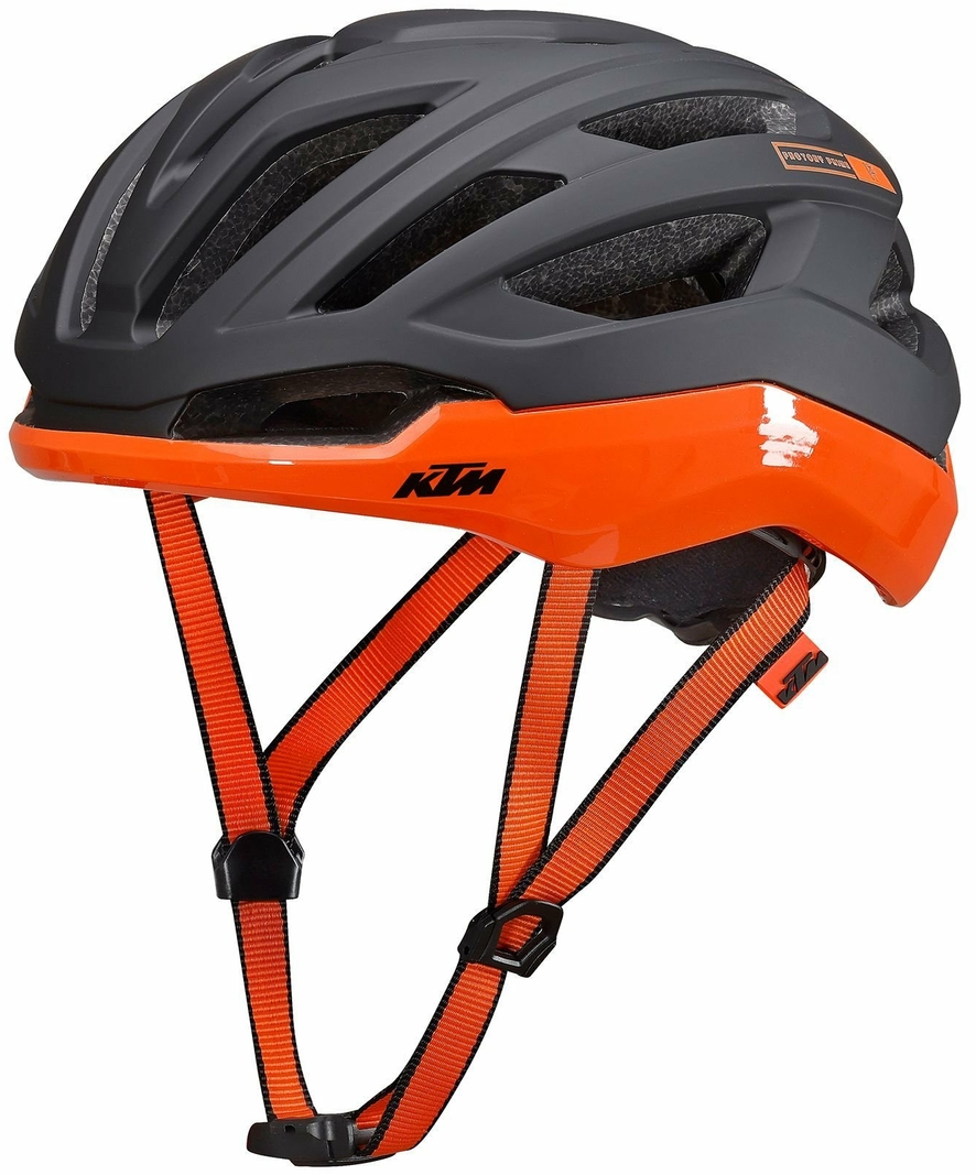 KTM Helmet Factory PRIME w/o Visor 54-58 cm black matt / orange shiny