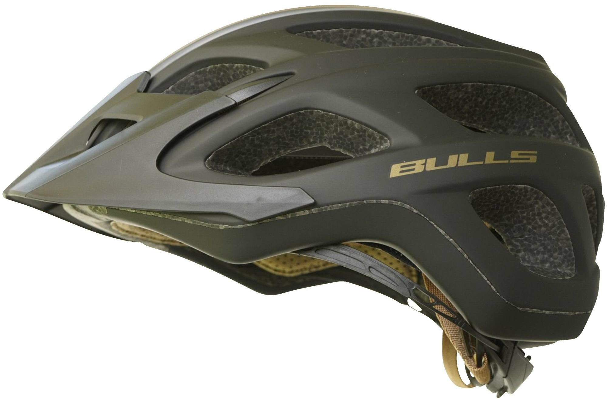 BULLS MTB-Helm Copperhead RS 54-58 cm schwarz/gold