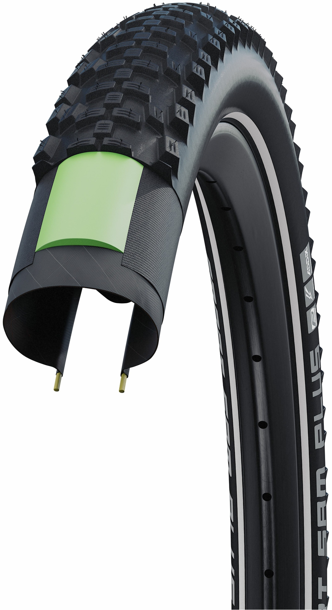 Schwalbe Performance Line - HS 624 / HS 476 Smart Sam Plus (60-584) 27,5&quot; schwarz/schwarz